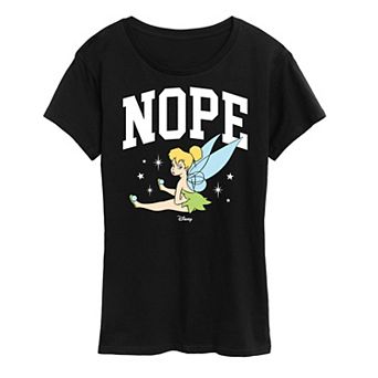 Disney's Tinker Women's Bell Nope Graphic Tee