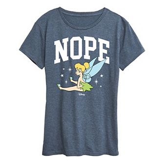 Disney's Tinker Women's Bell Nope Graphic Tee