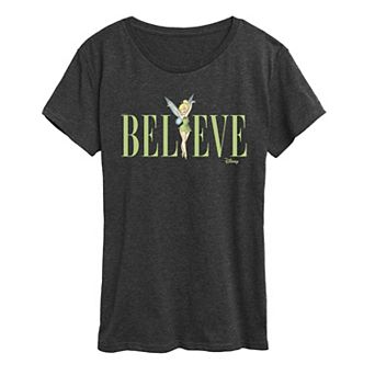 Disney's Tinker Bell Women's Believe Graphic Tee