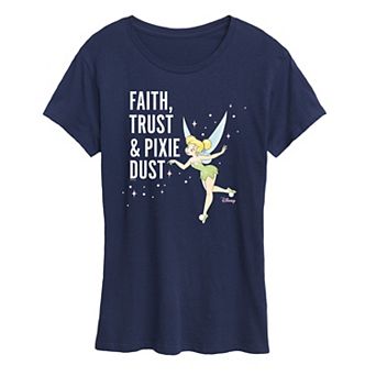 Disney's Tinker Women's Bell Pixie Dust Graphic Tee