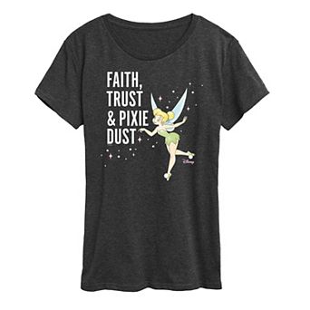 Disney's Tinker Women's Bell Pixie Dust Graphic Tee