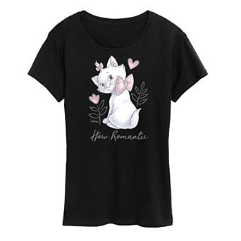 Disney's The Aristocats Women's Romantic Graphic Tee