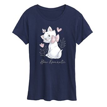 Disney's The Aristocats Women's Romantic Graphic Tee