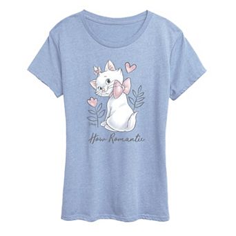 Disney's The Aristocats Women's Romantic Graphic Tee