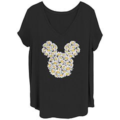 Disney Mickey Mouse & Minnie Mouse Hipster Nerdy Tank Top Black :  : Clothing, Shoes & Accessories