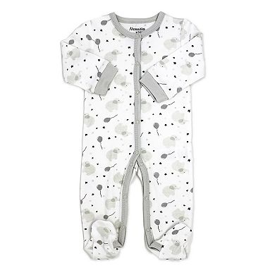 Baby Boys and Baby Girls Elephants and Balloons Layette, 5 Piece Set