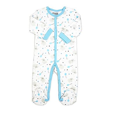 Baby Boys Elephants and Balloons Layette, 5 Piece Set