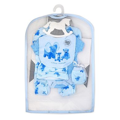 Baby Boys Little Friends Layette, 5 Piece Set