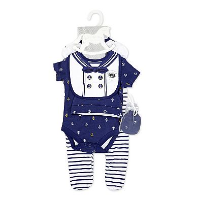 Baby Boys Sailor Baby Layette, 5 Piece Set