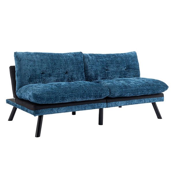 F.c Design Convertible Sofa Bed Loveseat Futon Adjustable Lounge