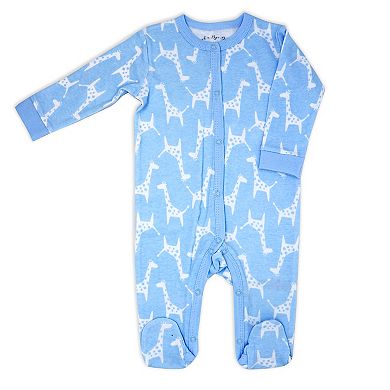 Baby Boys Blue Safari Layette, 5 Piece Set