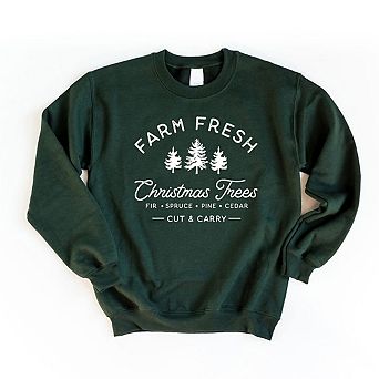 Farm Fresh Christmas Trees Sweatshirt