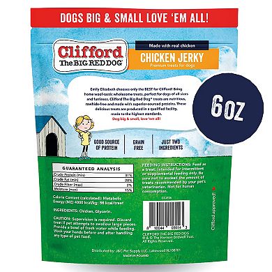 Clifford the Big Red Dog Chicken Jerky Dog Treats