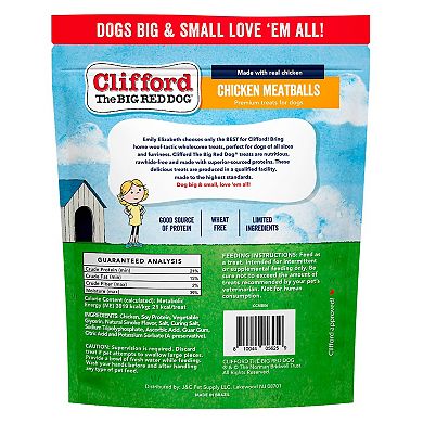 Clifford the Big Red Dog Chicken Meatballs Dog Treats