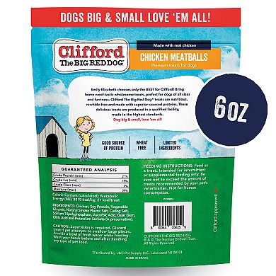 Clifford the Big Red Dog Chicken Meatballs Dog Treats