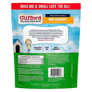 Clifford Chicken Sausages Dog Treats