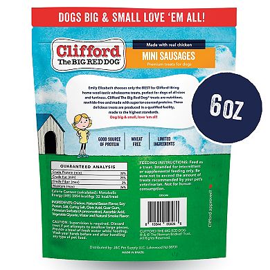 Clifford Chicken Sausages Dog Treats