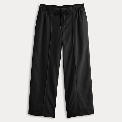 Women's Nine West Mid-Rise Cropped Drawstring Pants