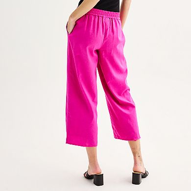 Women's Nine West Mid-Rise Cropped Drawstring Pants