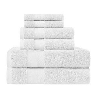 SUPERIOR 6 pc Turkish Cotton Ultra-Plush Towel Set
