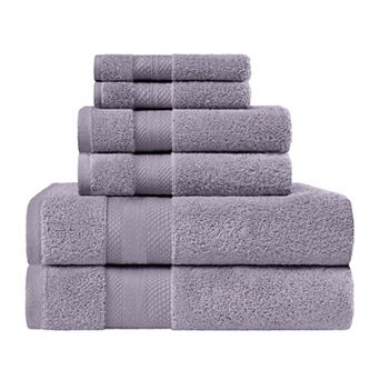 SUPERIOR 6 pc Turkish Cotton Ultra-Plush Towel Set