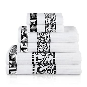 SUPERIOR 6 pc Athens Cotton Towel Set