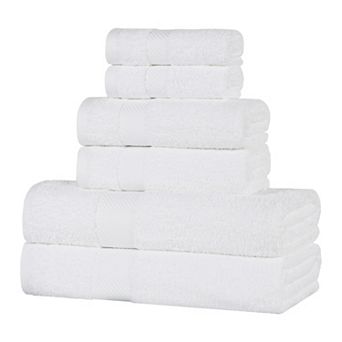 SUPERIOR 6 pc Egyptian Cotton Towel Set