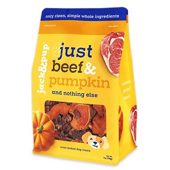 jack & pup Just Beef & Pumpkin 7-oz. Dog Treats