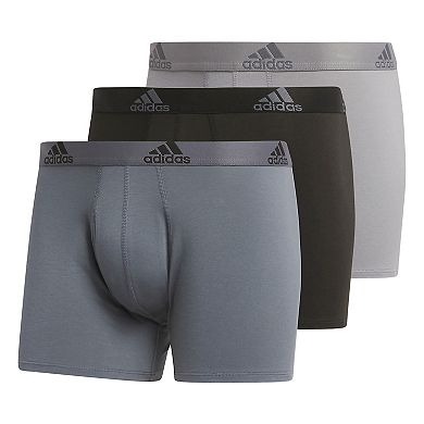 Men's adidas 3-Pack Stretch Trunk Boxer Briefs