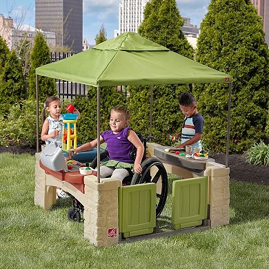 Step2 All Around Playtime Patio Set with Canopy