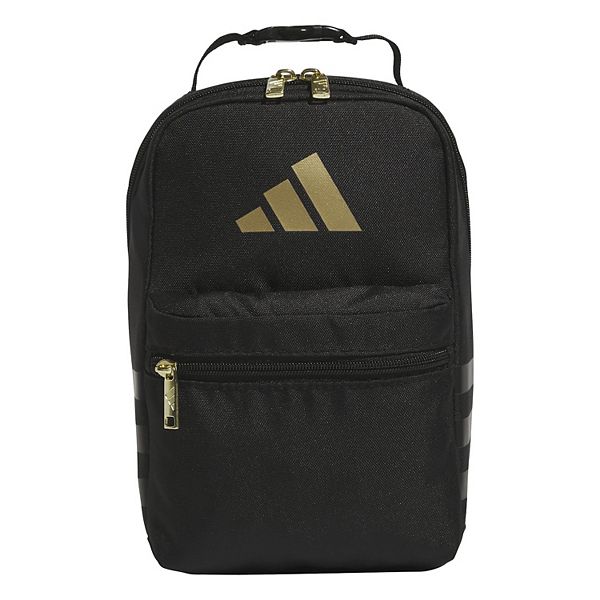 adidas Santiago 3 Lunch Bag - Black Gold Metallic