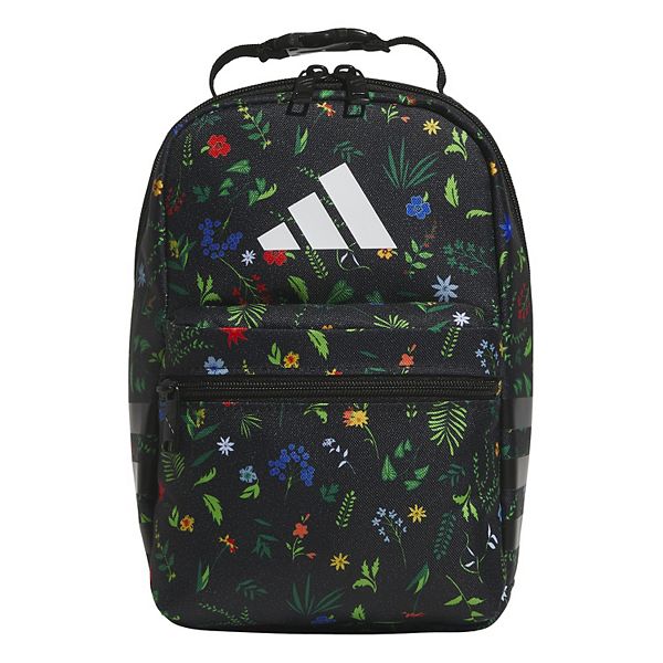adidas Santiago 3 Lunch Bag - Meadow Floral Black