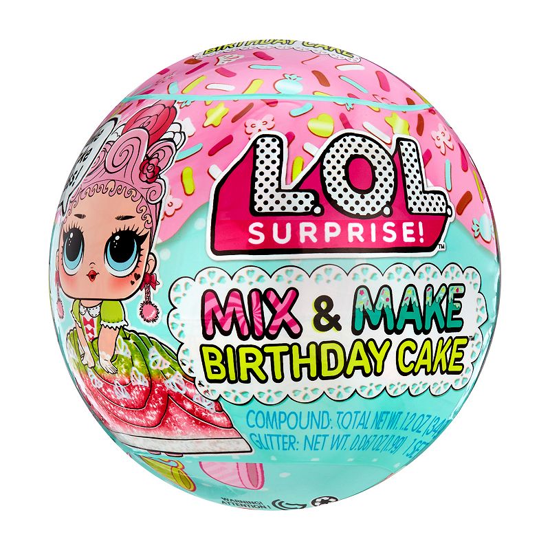 L.O.L. Surprise! Mix & Make Birthday Cake Tots