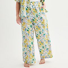 Womens Yellow Sleepwear, Clothing