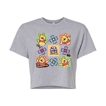 Disney's Winnie The Pooh Juniors' Cropped Tee