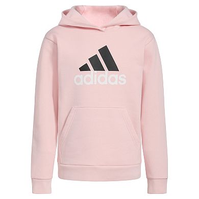 Girls 7-16 adidas Essential Heather Graphic Hoodie in Regular & Plus Size