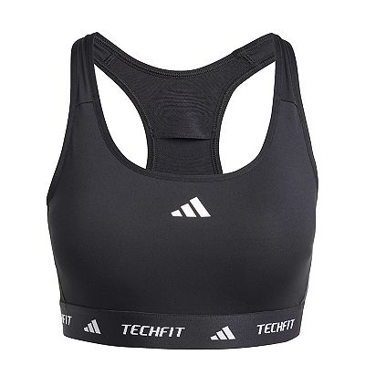 Adidas Techfit Training Sports Bra Women s Size XL White