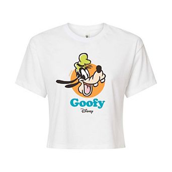 Disney's Goofy Juniors' Cropped Tee
