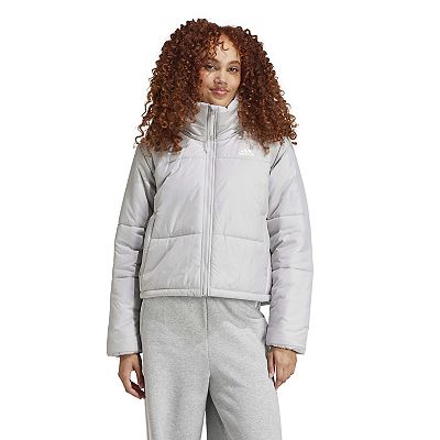 Women s Adidas Bsc Insulated Midweight Outdoor Jacket Size Small Gray Two