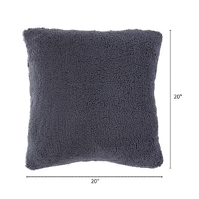 Greendale Home Fashions Sherpa Throw Pillow