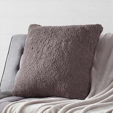 Greendale Home Fashions Sherpa Throw Pillow