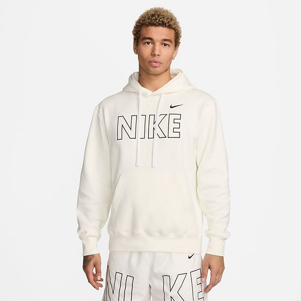 Nike men's sportswear club lightweight hooded pullover best sale