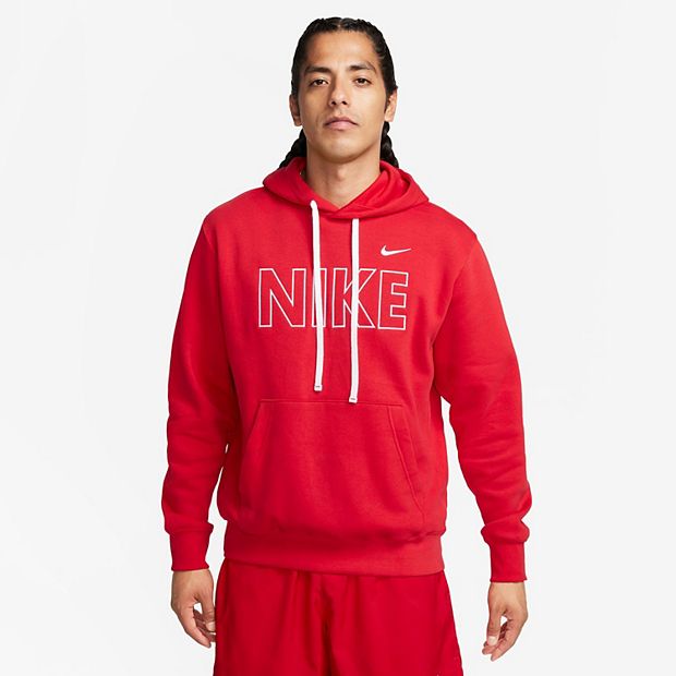 Big Tall Nike Sportswear Club Fleece Brand Outline Pullover Hoodie