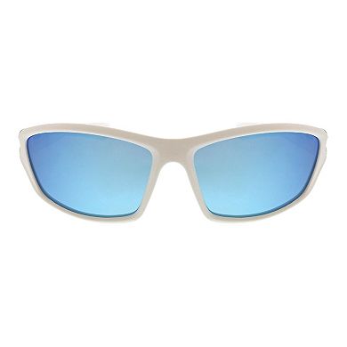 Men's Tek Gear® 63mm Classic Sport Polarized Wrap Sunglasses