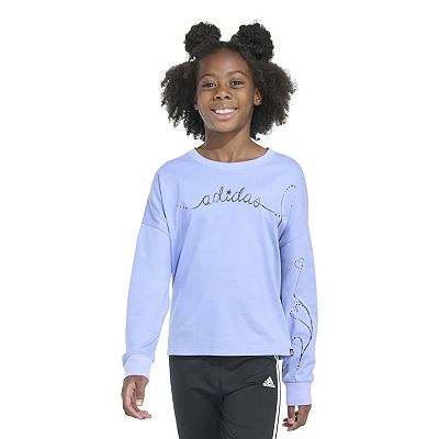 Adidas elongated sweatshirt hotsell