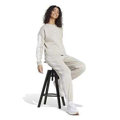 Women's adidas Essentials Small Logo Feel Cozy Open Hem Pants