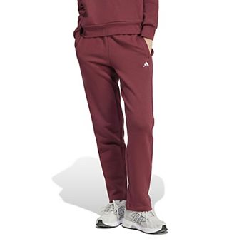 Women's adidas Essentials Small Logo Feel Cozy Open Hem Pants