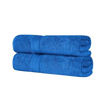 Superior 2 pc Highly-Absorbent Cotton Luxury Solid Bath Towel Set
