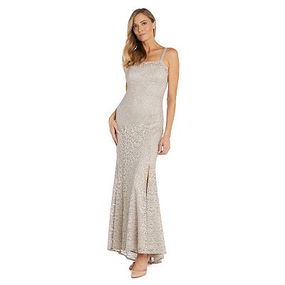 Women's R&M Richards 2-Piece Glitter Lace Dress & Jacket Set