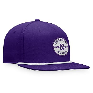 Men's Top of the World Purple Northwestern Wildcats Bank Hat